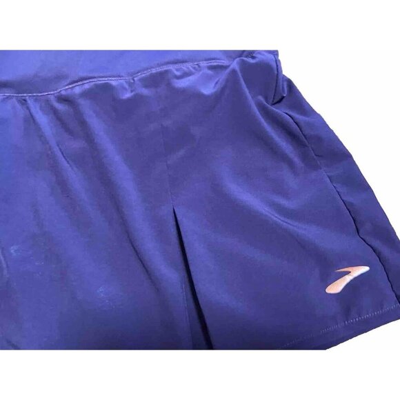Brooks Womens Athletic Skirt Skort Size Medium Purple - Picture 3 of 5